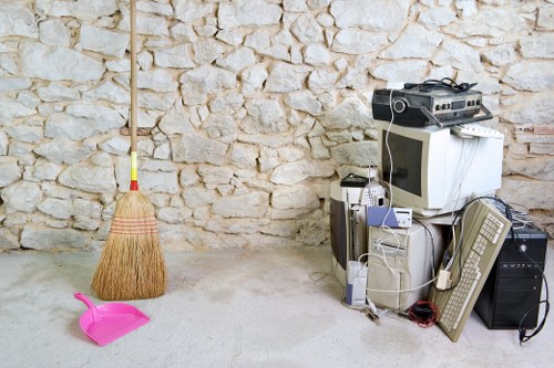 Professional movers assisting with a move in Barbican