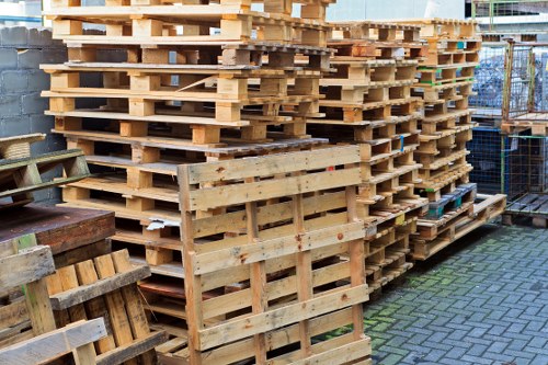 Industrial construction waste disposal process